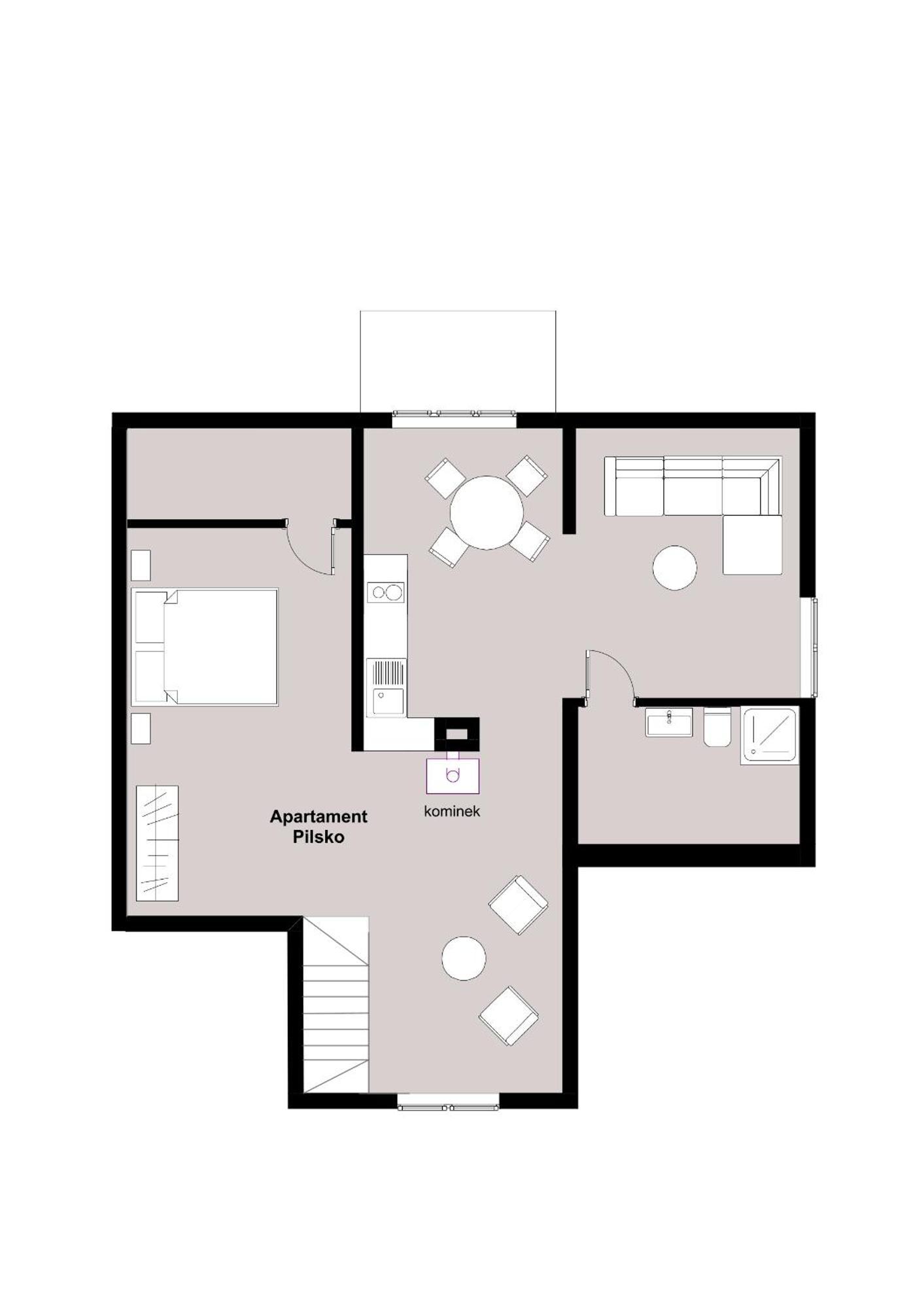 W Deski Dom Apartamenty Krzyżowa Εξωτερικό φωτογραφία